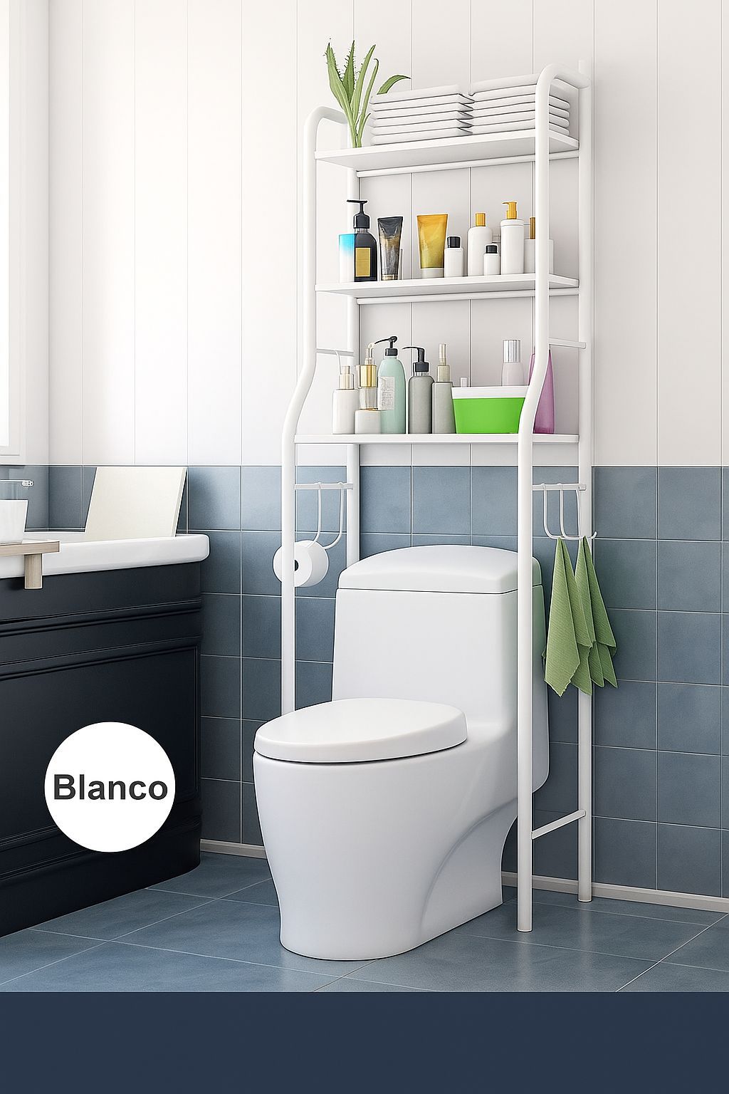 Miniatura 2 de ORGANIZADOR O ESTANTERIA DE BAÑO 3NIVELS